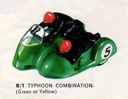 Typhoon Motorbike and Sidecar