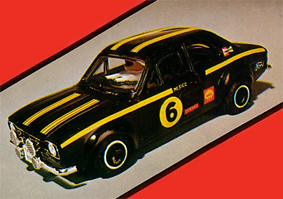 LTD EDITION VERY RARE NEW ITEM SCALEXTRIC FORD ESCORT MK II MEXICO WITH DPR 