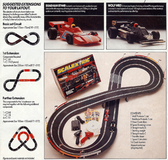 1980s scalextric sets