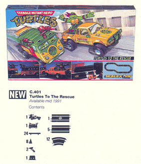 TMNT - Turtles To The Rescue Set