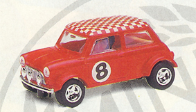 Scalextric Decals for 1970's Mini Cooper 3 variations 