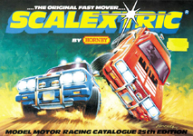 .The Original Fast Mover. Scalextric by Hornby - Model Motor Racing Catalogue 25th Edition