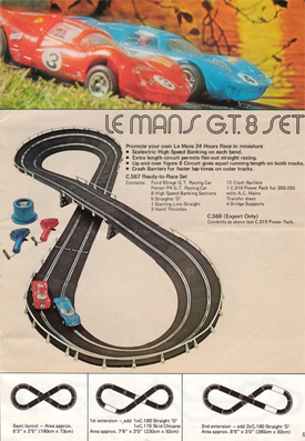 Le Mans G.T. 8 Set