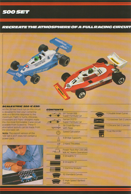 Scalextric 500 Set