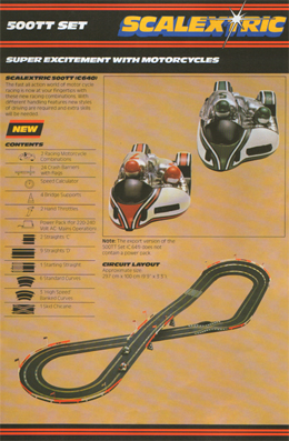 Scalextric 500TT Set